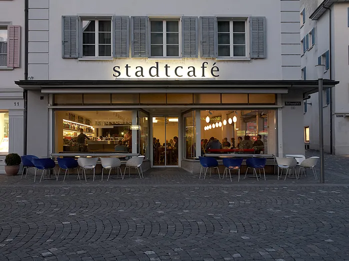 stadtcafe Beschriftung